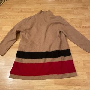 Abercrombie & Fitch Burgundy Velvet Sleeveless Blouse Halter Mock Neck‎